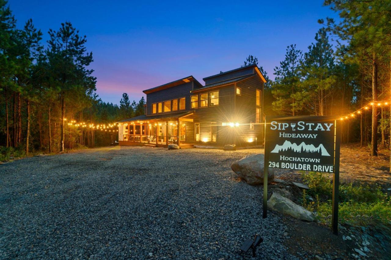 Unwind In Style! *New* Sip And Stay Hideaway Broken Bow Buitenkant foto